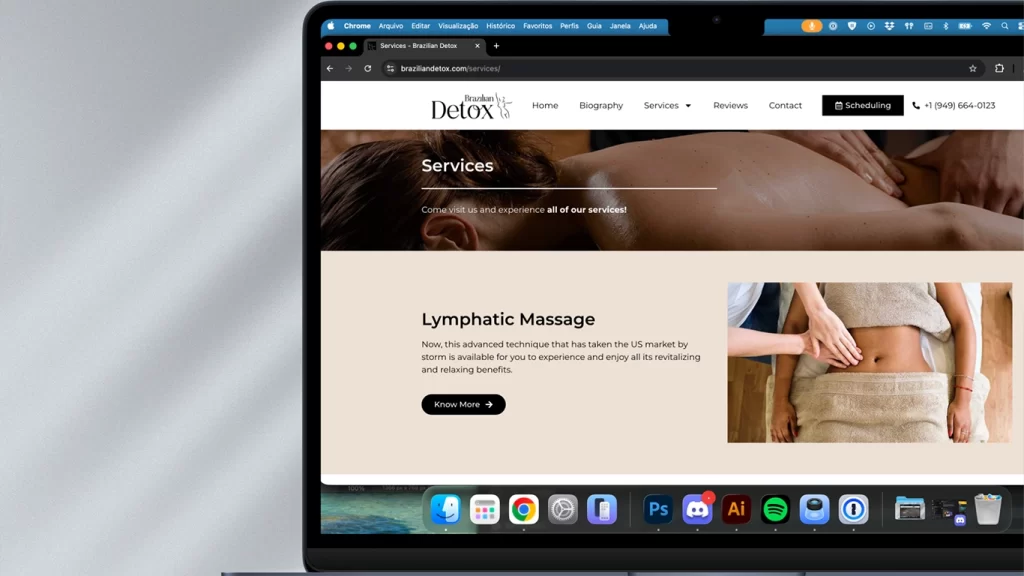Desenvolvimento de website