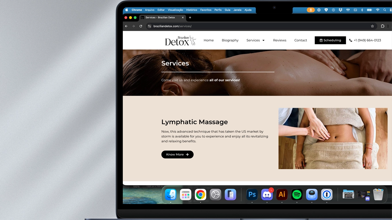 Desenvolvimento de website