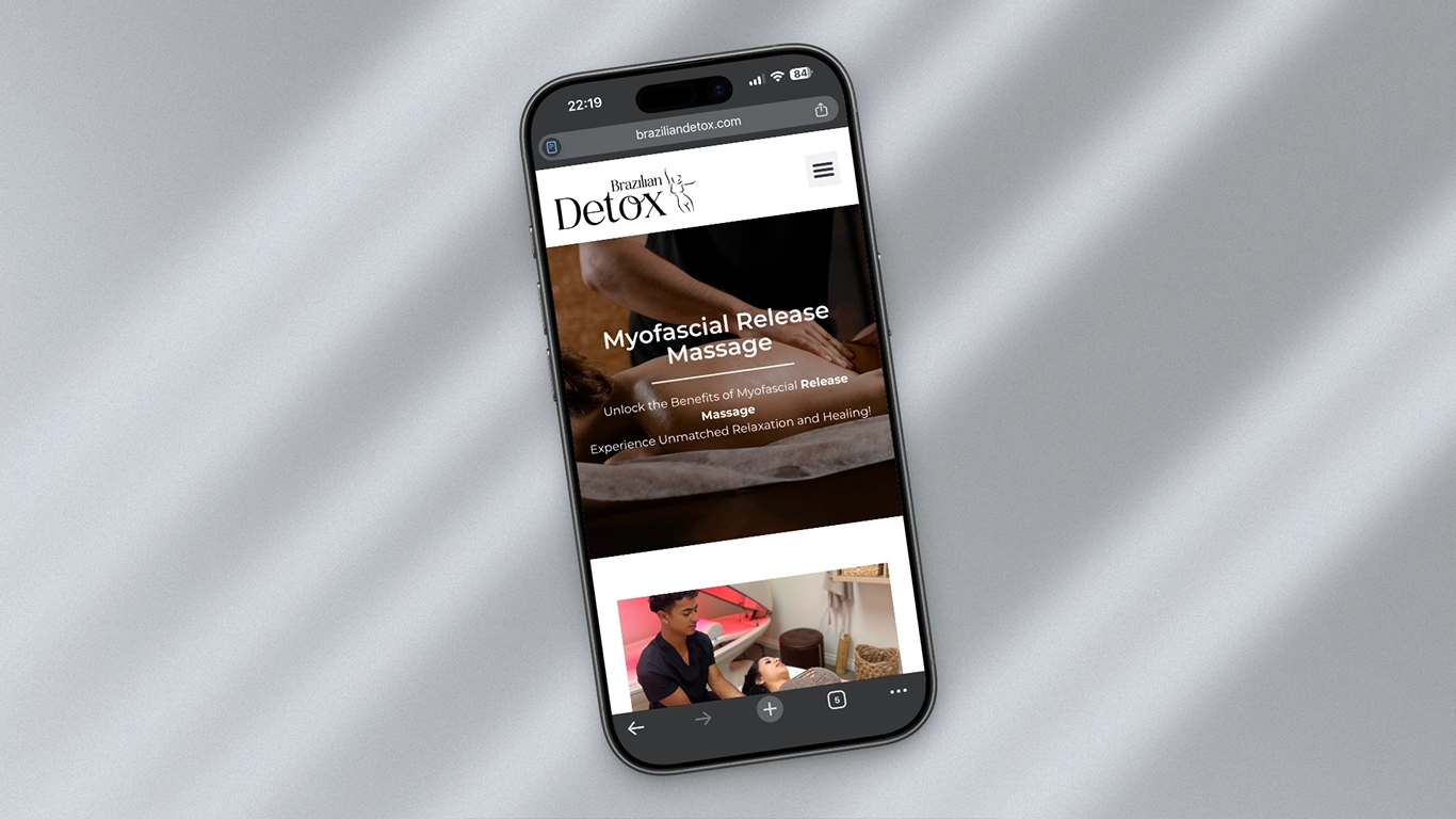 Website otimizado para mobile