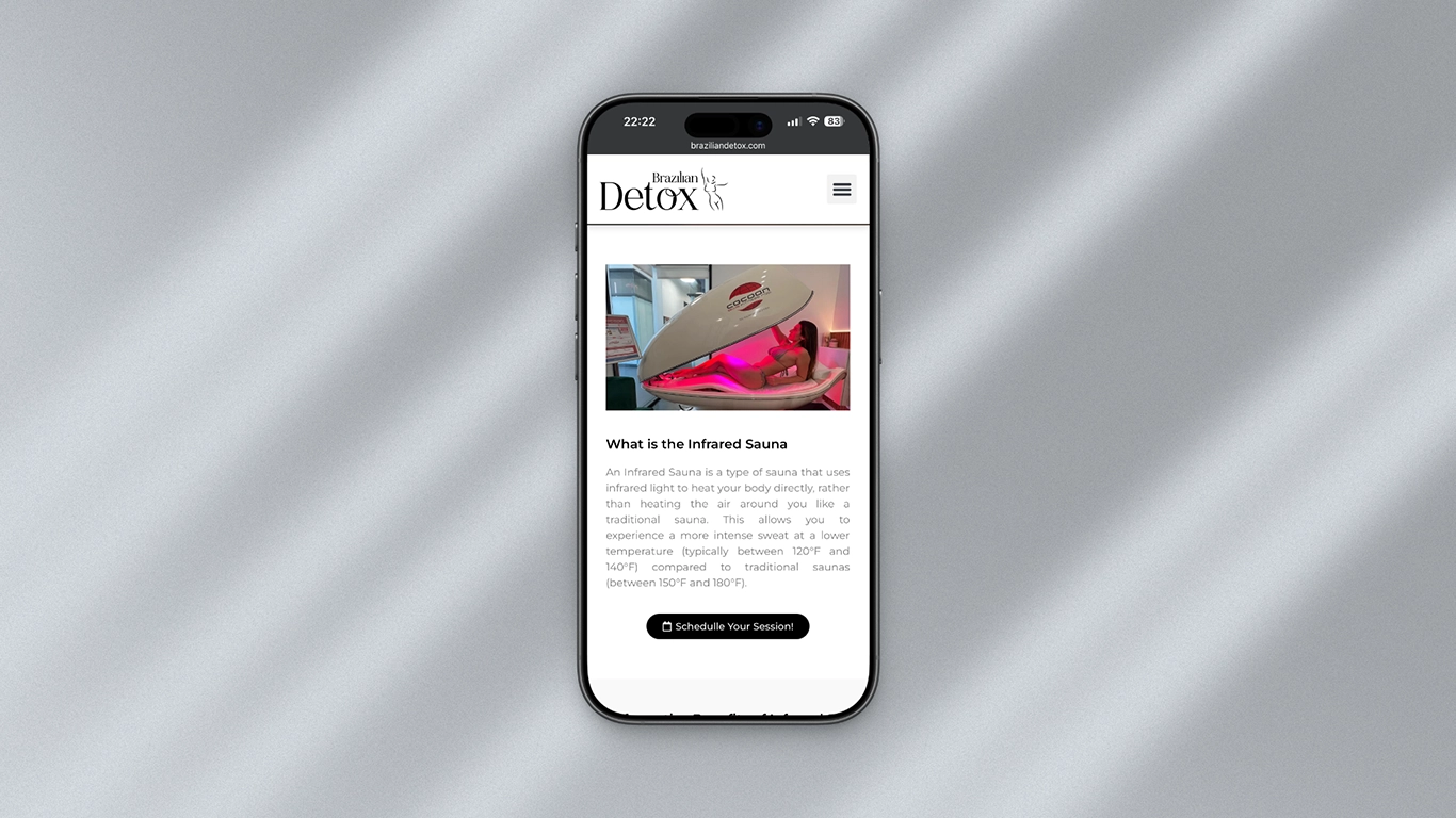 Website Brazilian Detox Responsivo