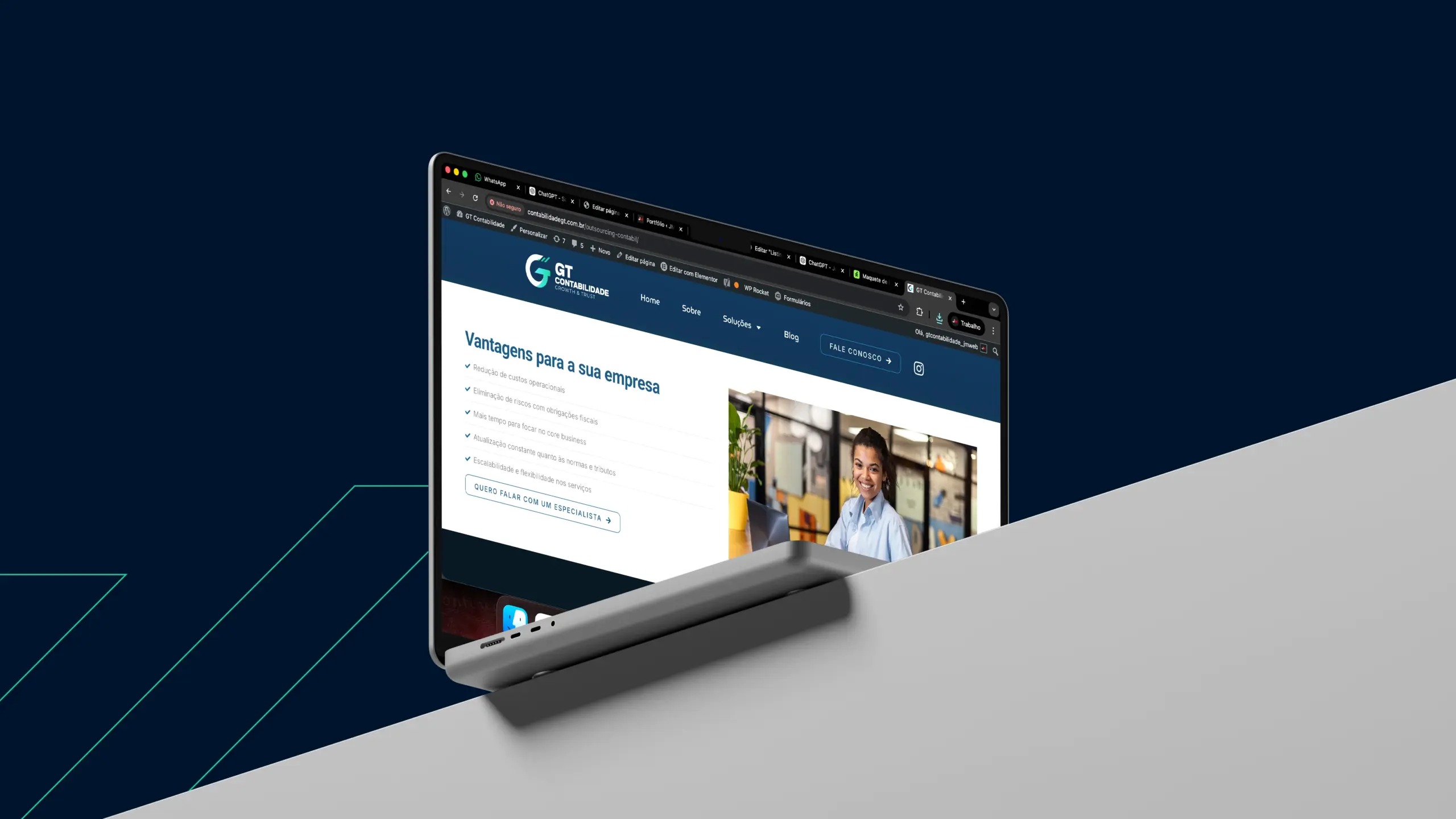 Website GT Contabilidade